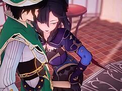 Mona seduces with wild cowgirl riding in steamy hentai action.