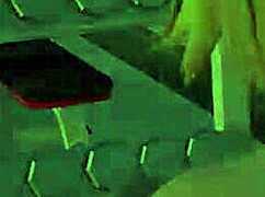 rin enjoys the massage chair