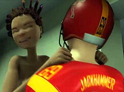 3dgspot - hot teen 18+ cheerleaders banged hard in locker room 3d