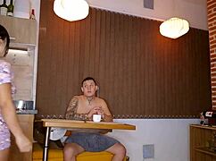 Sara cheats with young neighbor in rough face fucking