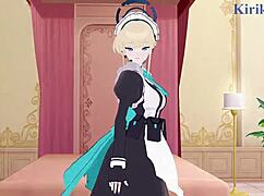 oh man, asuma toki and kozeki ui got me hooked with intense 3d hentai sex, oops!