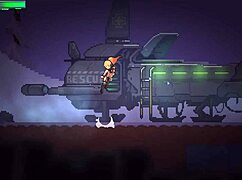 zetria hentai game ep 1: she bangs alien monster cock for healing