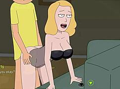 Rick and Morty Hentai - Beth, Summer, Jessica AI Speech Done?