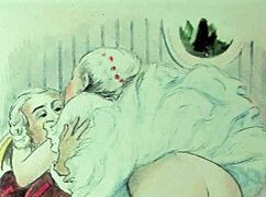 Ever seen vintage erotic drawings come to life like this?