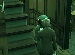 Dishonored meets The Sims 4 in a wild gay cartoon game with masked action.