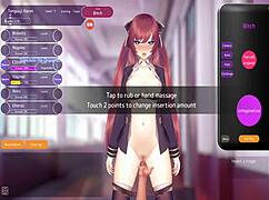 מאלף את הכלבה במשחק ההנטאי החיצוני עם פעולה כוס ציבורית