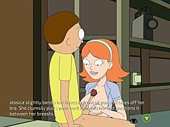 Rick and Morty Hentai - Beth, Summer, Jessica AI Speech Done?