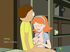 Rick and Morty Hentai - Beth, Summer, Jessica AI Speech Done?