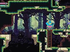 Flip Witch Pixel Hentai Game Ep 2 Huge Sextoy For Big Monster Girl!