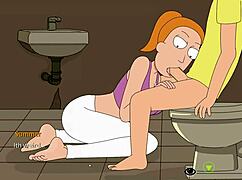 Rick and Morty Hentai - Beth, Summer, Jessica AI Speech Done?