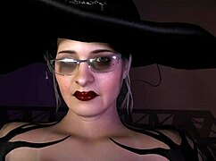 Esmeralda's Sexy Cougar Witch Ass!