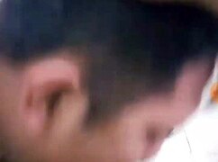 hot asian dude giving an intense blowjob last night