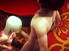 Seven Deadly Sins Hentai - Elizabeth Part 2 Uncensored Creampie