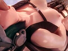 Ela from rainbow six siege in hentai cartoon!