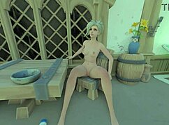 Mercy grows huge in Blizzard World spawn area