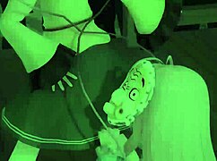 Kokoro's revenge MMD animation with squirting pussy and lesbian tits