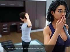 I finally felt my stepmom's massive boobs in Milfy City V6E