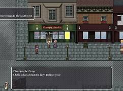 Detective se pone en pelotas frente a un viejo y alguien le saca foto - Detective Girl Of The Steam City - Parte 4