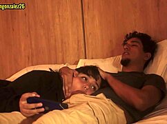 I'm so tired, stepbro, let me rest on your lap but please don't stick your dick in my mouth, okay?