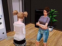 i'm exploring harem hotel 23 in this anime game