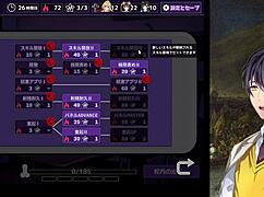 in this hentai, the game punishes you if you cum too soon