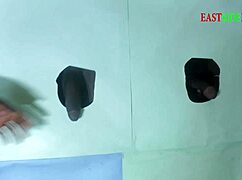 Eastsidebabe And Patricia9ja Insist On Blowjob At Glory Hole