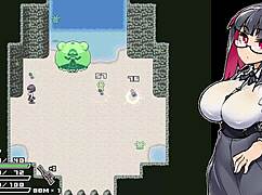 i'm exploring rignetta's adventure in this hentai game