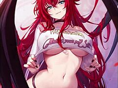 Highschool DxD mit Rias Gremory in geiler Hentai-Slideshow