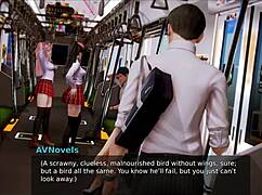 Academy 196 hentai game filled with anime action 😈