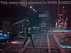 Aerith Nude Mod Intense Action