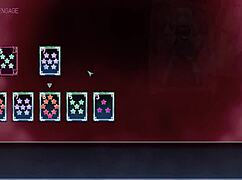 Trapped in a tentacle prison of pleasure hell in hentai anime. Witness the intense struggle unfold.