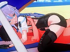 Dominant Cowgirl Riding With Squirting