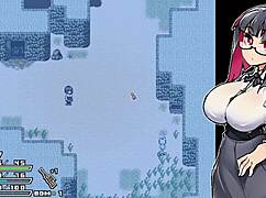 i'm exploring rignetta's adventure in this hentai game