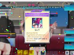 Awakening of suffering in this cartoon anime game