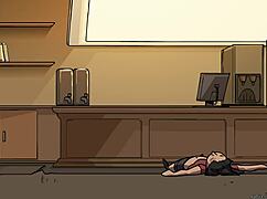 Bombshell Barista Part 2 unfolds with Tailblazer’s outdoor bondage scene. She’s bound tight in a public hentai clash!