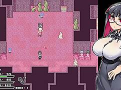 i'm exploring rignetta's adventure in this hentai game