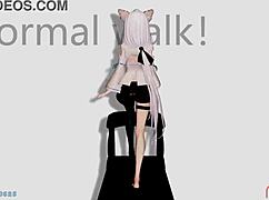 Rythm Wailking Fubuki in Uncensored Hentai Anime Action Scene