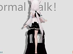 Rythm Wailking Fubuki in Uncensored Hentai Anime Action Scene