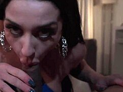 Luiza Marcato and Loupan dive into interracial anal and cum swallow, curious?