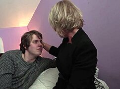 Blonde cougar loves those fat cocks! 😍