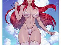 Highschool DxD features Rias Gremory in a sexy hentai slideshow