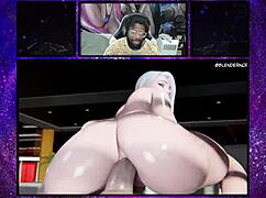 thicc booty ashe rides cock from behind marika backshots cammy pussy grips a cock & tight pussy