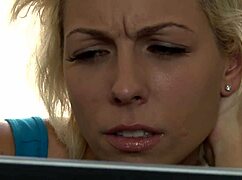 two blonde milfs are lesbo fucking each other