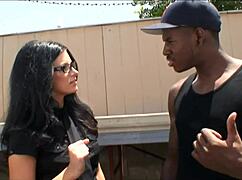 india summer milf sucks big black cock