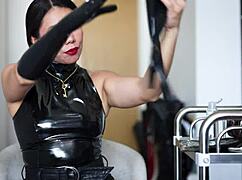 latex gloves asmr with soothing sounds