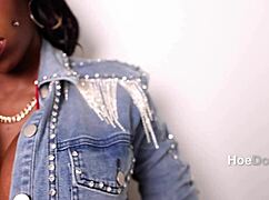 Ebony Queen Ebony Mystique Dominates with Hardcore Monster Cock in Wild Machine Action