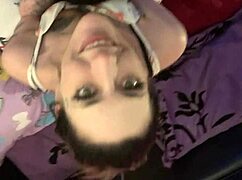 Tatted Emo Whore, Swallow That Black Cock Now!