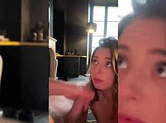 luna doll gets fucked in the hotel room, contrasting her sexy european charm