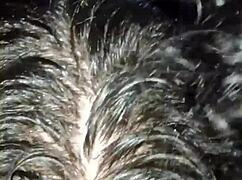 लैटिना डीपथ्रोट और हेयरी बीवर के साथ लॉन्जरी में ले रही है पिका का दूध