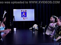 Tifany Rocha’s wild casting with nerdy teen couple in outdoor POV scenes